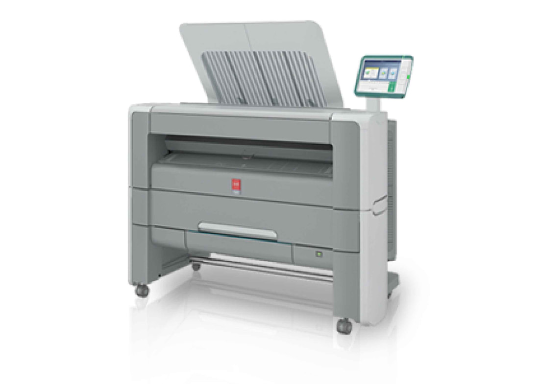Canon Oce A0 Size Laser Printer Canon Oce PlotWave 345