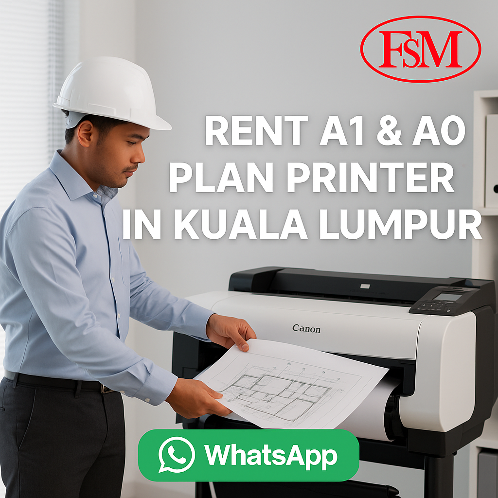 Monthly Canon Plan Printer Rental for Professionals in KL
