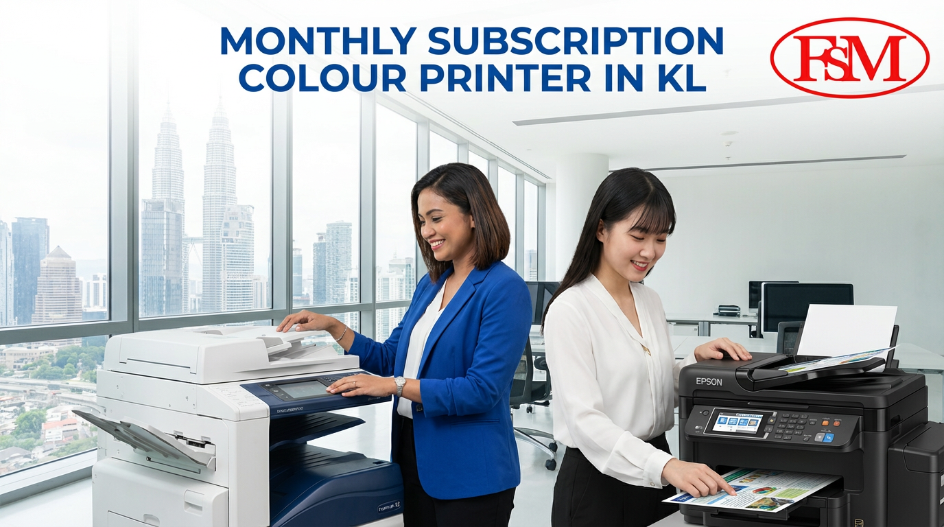 Monthly Subscription Colour Printer in KL