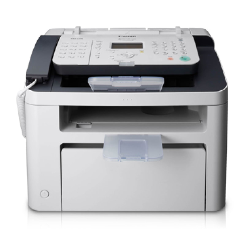 Laser Fax Machine A4 Paper Canon L170 With Handset Mesin Fax Pejabat